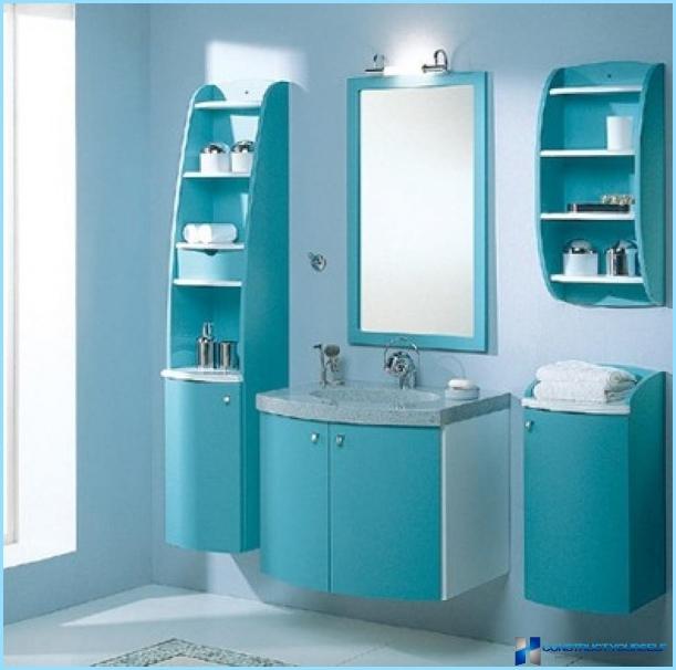 How to choose furniture for the bathroom