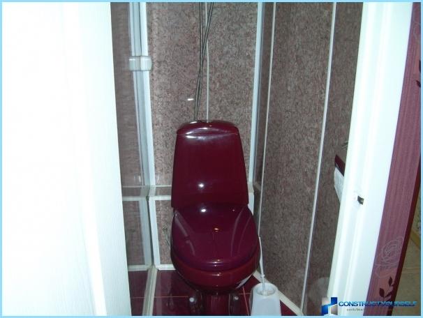 Lambris en PVC des toilettes à faire soi-même
