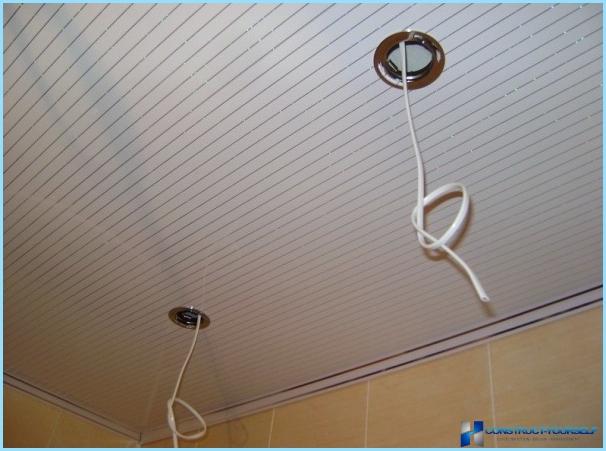 Cum să faci un tavan raft în baie