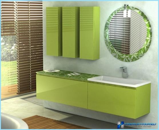 Vannas istabas mēbeļu dizains
