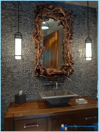 Дизайн на огледало за баня