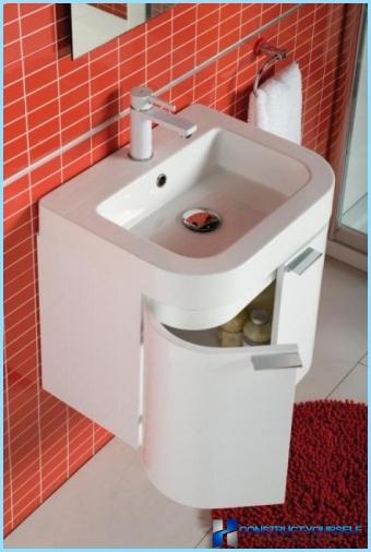 Дизайн на малка баня 3 квадрата със снимки