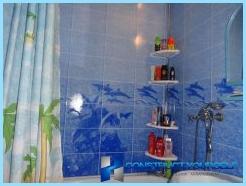 Installation von PVC-Paneelen zum Selbermachen im Badezimmer
