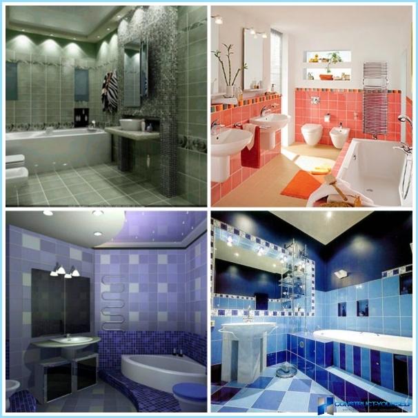 Das Badezimmer mit Fliesen dekorieren (Foto)