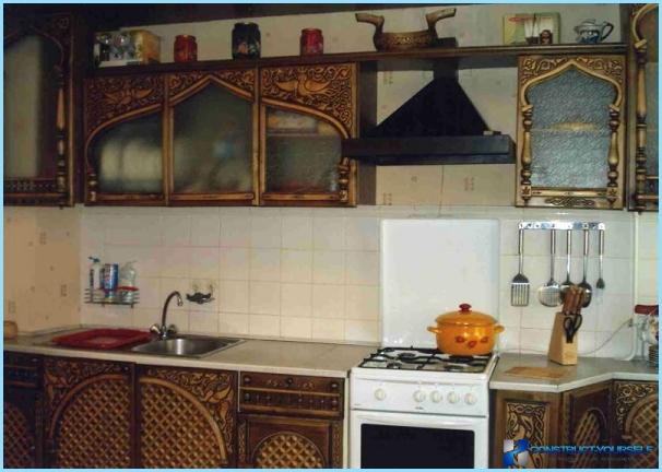 Kitchen in Russian folk style
