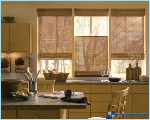 Wie man ein Fenster in der Küche schön gestaltet
