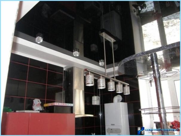 Dizajnirajte stropove za fotografije u kuhinji