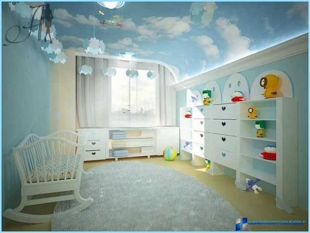 Опънати тавани в детската стая