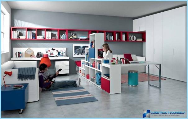 Дизайн дитячої кімнати для різностатевих дітей