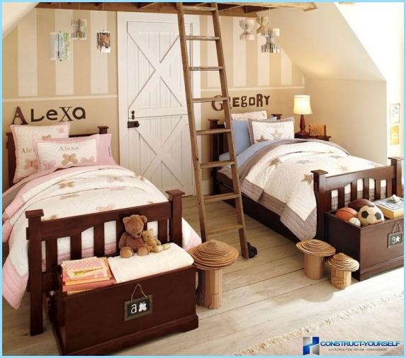 Design nursery for heterosexual children