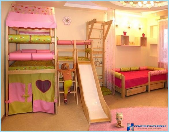 Интериор на детска стая за момиче