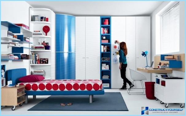 Interior room for teenage girls