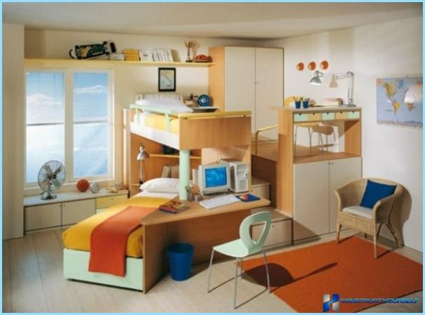 Interior de una habitación infantil para niño