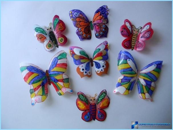Dekoratív pillangók fali dekorációhoz