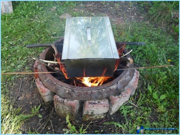 How to make homemade smokehouse with their hands