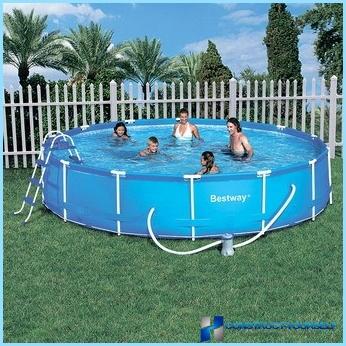 How to choose an inflatable pool for the garden