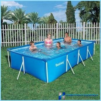 How to choose an inflatable pool for the garden