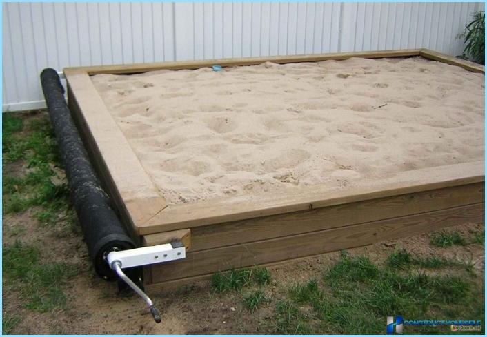 Sandbox for kindergarten