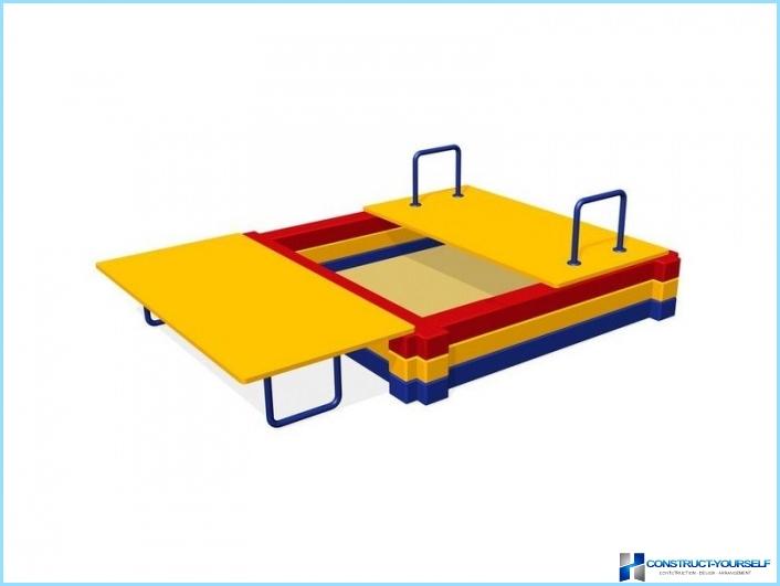 Sandbox for kindergarten