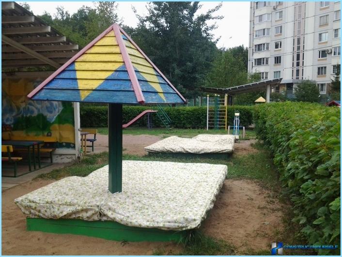 Bacs à sable pour la maternelle