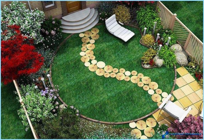 Examples of landscape design on 6 acres