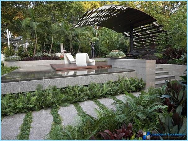 Rockery landscape design