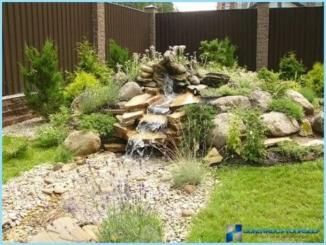 Rockery landscape design