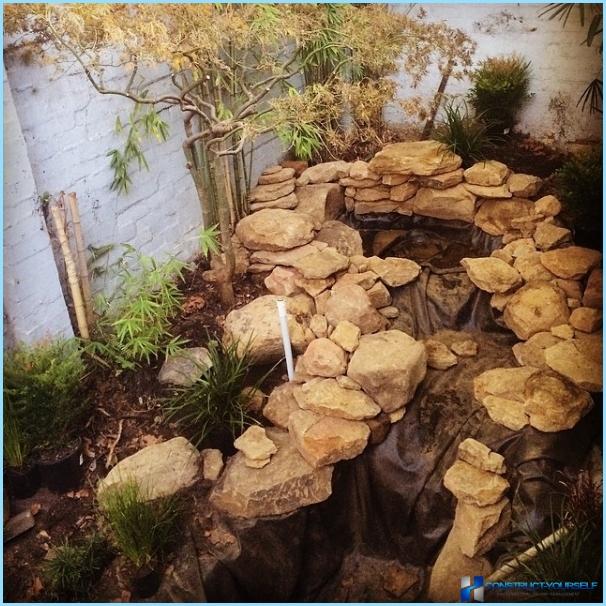 Rockery landscape design