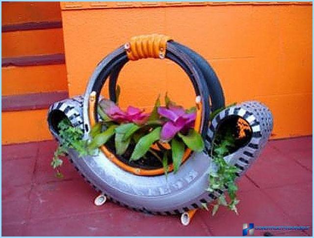 Wie man aus Reifen selbst einen Schwan macht