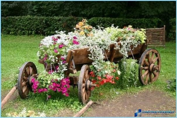 Landschaftsgestaltung eines kleinen Sommerhauses