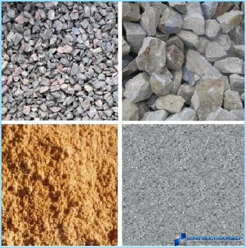 Mix for paving slabs