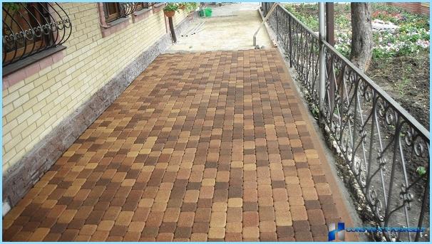 What types of paving are