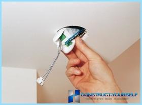 How to install and connect the lamp with your hands