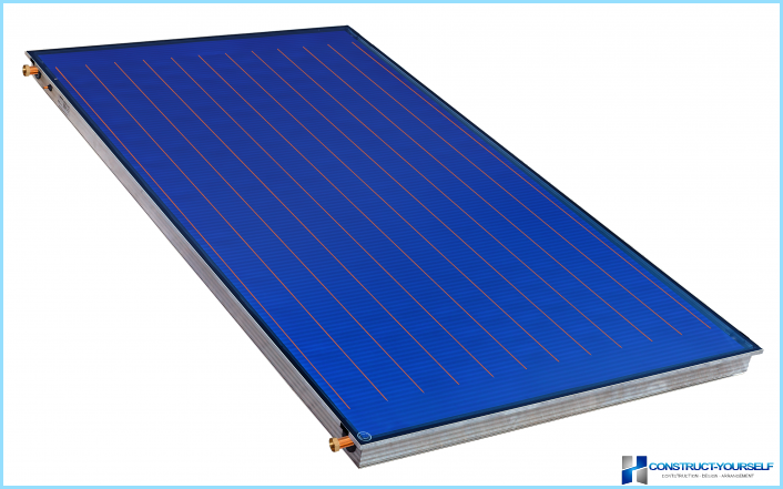 Solar collector for water