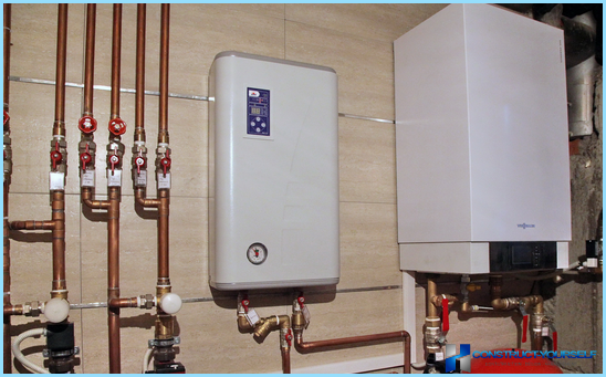 Wall-mounted gas boiler