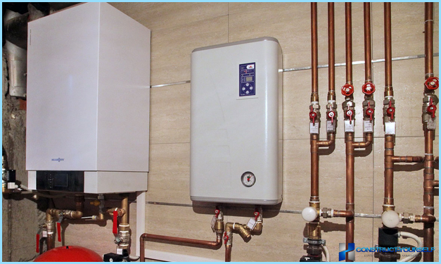 Electric heating boiler for home