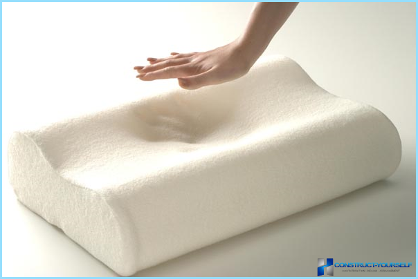 The use of polyurethane foam