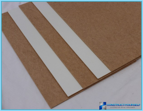 Fiberboard eller hardboard