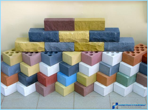 The use of silicate bricks for construction