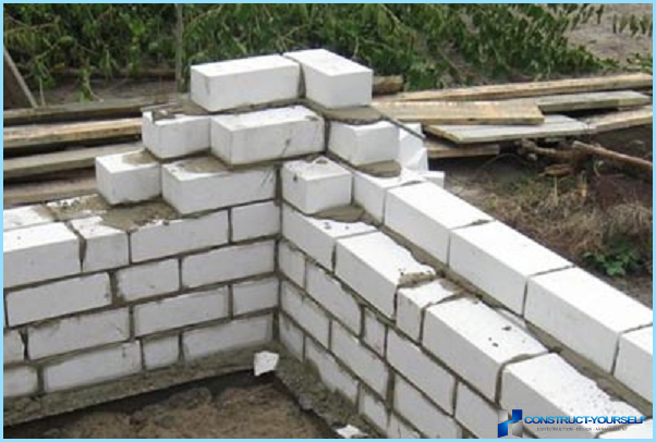 The use of silicate bricks for construction