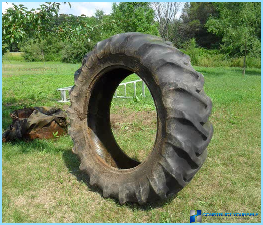 Wie man aus einem Reifen einen Teich macht