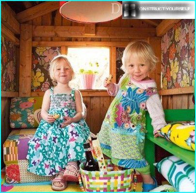 Kids play hut