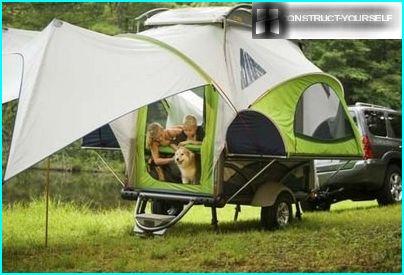 Trailer tent