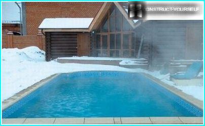 Operation of permanent pool in the winter