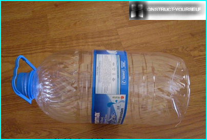 Bottiglia da cinque litri per rubinetto di zavorra
